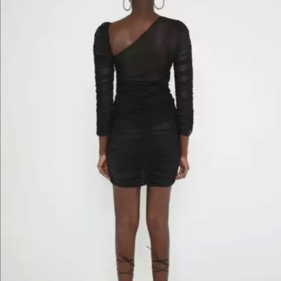 Zara draped lace dress - Picture 5 of 9